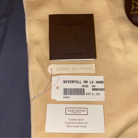 ‼️SOLD‼️LOUIS VUITTON x Takashi Murakami Monogram LV Hands MOCA Neverfull MM - Picture 10 of 10